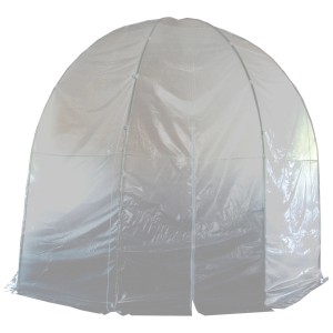 Colibri Premium Serra per palme bianca XXL, Ø 380cm, Altezza 350cm, incl. pellicola.