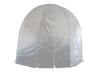 Colibri Premium Palmenhaus Weiss Gr. XXL Ø 380 cm / Höhe 350 cm inkl. Folie