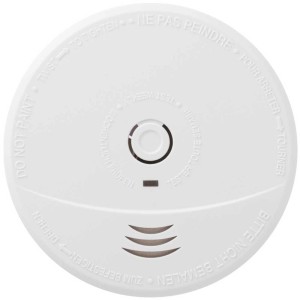 Détecteur de fumée blanc EVA033534 pour intérieur. Protection incendie pour votre maison.
