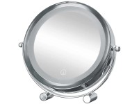 LED-Kosmetikspiegel Bright Mirror Shorty Silber