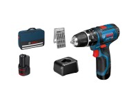 Bosch Professional Akku-Schlagbohrschrauber GSB 12V-15 inkl. Akku / Ladegerät