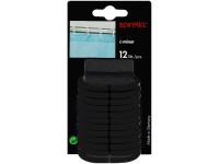 Duschvorhangringe C-Minor Schwarz 12 Stk.