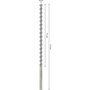 Bosch Punta martello perforatore SDS Max-4 / Ø 18 mm / Lunghezza totale 540 mm