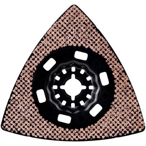 Plateau de ponçage Bosch Expert AVZ90 RT6, Ø 90mm, pour outils multifonctions.
