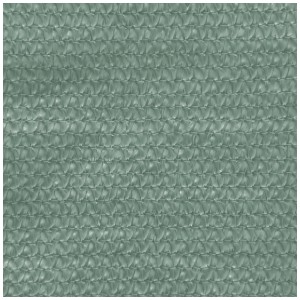 Voile d'ombrage carrée Windhager Capri vert olive, 5x5 m, en tissu PEHD.