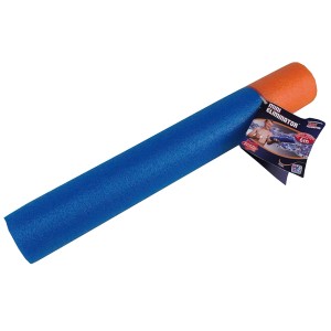 Canon à eau en mousse bleu Happy People Eliminator avec embout orange.