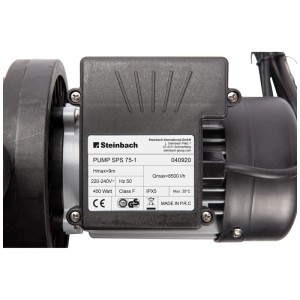 Système de filtration Steinbach Comfort 50, filtre à sable noir pour piscines jusqu'à 33 000 l.