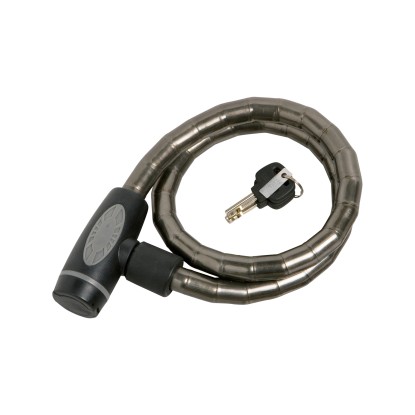 LUX-TOOLS Fahrrad Panzerkabel-Schloss 85 cm