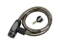 LUX-TOOLS Fahrrad Panzerkabel-Schloss 85 cm