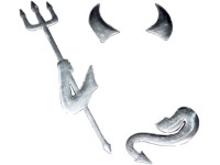 Sticker Chrome-Logo Teufel