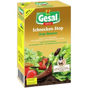 Gesal Schnecken-Stop Ferplus 800g: Anti-limaces pour légumes, fruits et plantes ornementales.