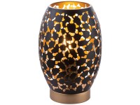 Globo Tischleuchte Hanny Gold