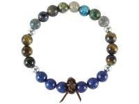 Glorex DIY-Set Armband Naturstein 8 mm