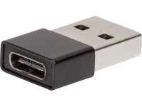 Adattatore USB C - USB A Nero Argento