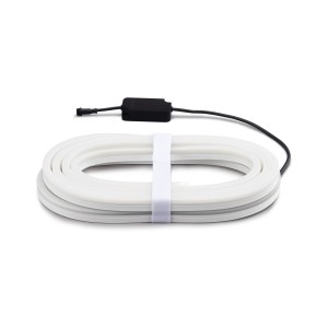 Philips Hue Outdoor Lightstrip, 5m LED-Leuchtstreifen für Garten und Terrasse.