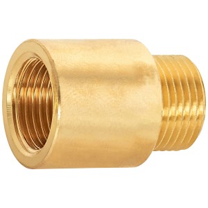 Prolunga rubinetto in ottone, 20 mm, raccordo filettato per rubinetti.
