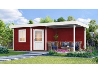 Weka Saunahaus Salo Sparset Schwedenrot Kompakt 9 kW Weka Saunahaus Salo Sparset Schwedenrot Kompakt 9 kW