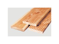 Terrassendiele Douglasie Natur geriffelt genutet 400 x 12 cm / Stärke 28 mm