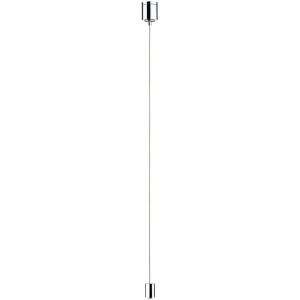 Paulmann URail suspension à câble, max. 2m, aluminium brossé, pour systèmes de rails.
