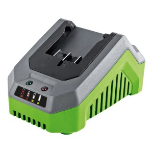 Chargeur rapide LUX 1 PowerSystem pour batterie 20 V, chargeur de batterie pour outils électriques.