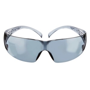 Lunettes de protection 3M SecureFit avec verres gris pour une protection oculaire optimale.