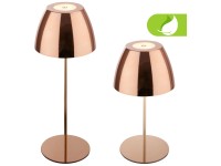 Briloner Akku-LED-Tischleuchte dimmbar IP44 Kupfer 5 W / 200 lm