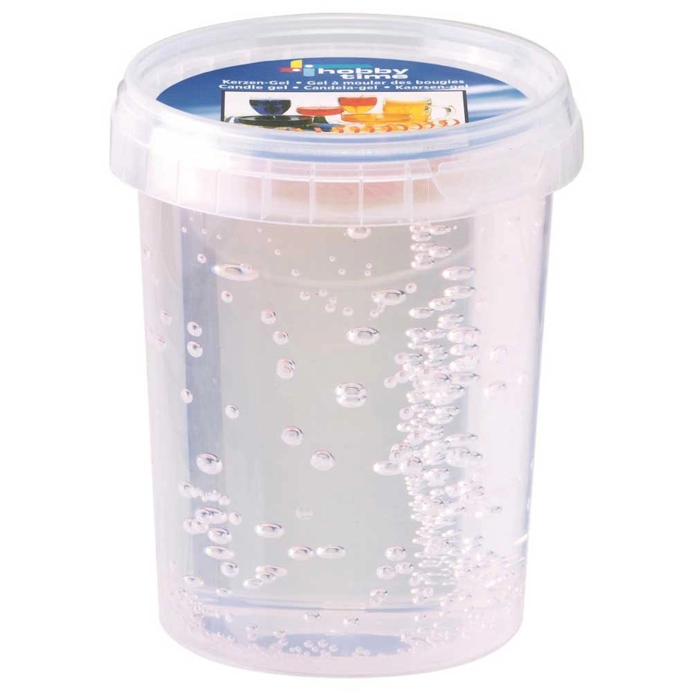 Bougie Gel CoolCrafts Gel De Cire Transparente Pour Bougies Cire De Gelée Pour La Fabrication De Bougies Et L'artisanat - 400g Meches Bougies