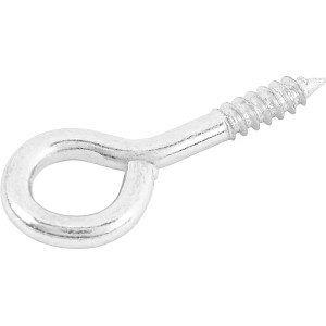 Occhiello a vite zincato Ø 4,0 x 30 mm / 6 pz.