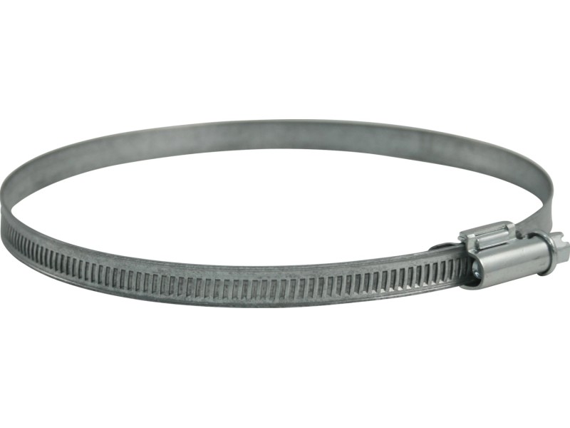 VigorQ Lot De 5 Colliers De Serrage Inox Réglables 400 Mm – Colliers Ajustables Tuyaux, Conduits, Ventilation & Sèche-Linge