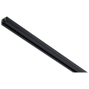 Binario Paulmann URail, 150cm, nero opaco, per sistema a binario flessibile.