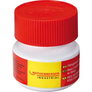 Rothenberger Rosol 3, pasta saldante con piombo per raccordi idraulici.