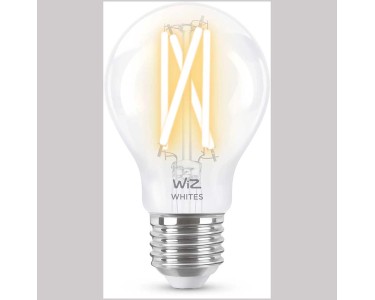 WiZ Lampadina LED forma standard E27 Wi-Fi bluetooth trasparente 6,7 W /  806 lm