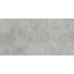 Piastrella da pavimento in gres porcellanato grigio opaco, 59,8x119,8 cm, per interni ed esterni.