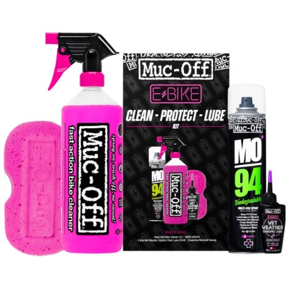 Muc-Off Reinigungsmittelset eBike Protect & Lube Kit 4-tlg.