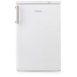 Congelatore Domo DO91130F bianco con maniglia in acciaio inox, capacità 80 litri.