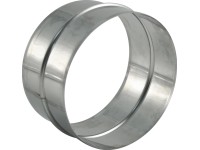 Marley Verbindungsmuffe System 150 verzinkt Stahlblech