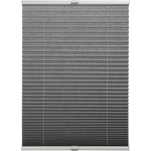 Tenda plissettata grigia Schöner Wohnen Milla, 70x130 cm, per finestre, opaca e traslucida.