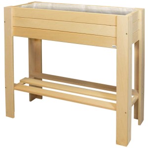 Wagner GreenBox light aiuola rialzata in legno, 70x83x43,5 cm, per giardino e balcone.