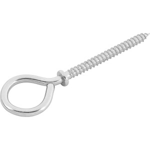 Vis à anneau galvanisée Ø 3,5 x 45 mm / 6 pcs