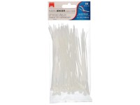 Kabelbinder wiederlösbar Weiss 3,5 x 150 mm / 50 Stk.