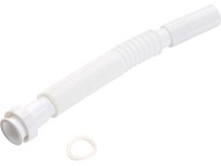 Siphon Flexrohr Weiss G 1 1/4 mit 38,9 mm