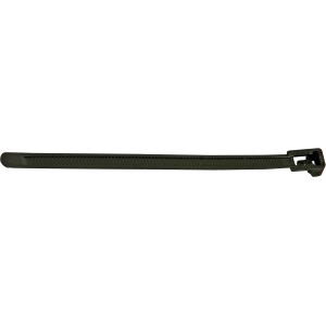Serre-câble vert foncé du set OBI, longueur 100 mm.