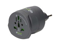 Welt-Adapter Combo CH / Schuko 110 - 250 V Welt-Adapter Combo CH / Schuko 110 - 250 V