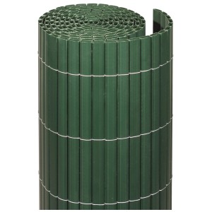 Paravista a listelli Videx Rügen verde arrotolato, 180x250 cm, per balcone e giardino.