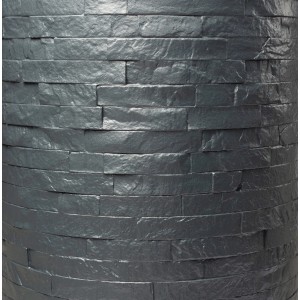 Garantia Regenspeicher Muro 420 l Graphite Grey con moderno effetto pietra.