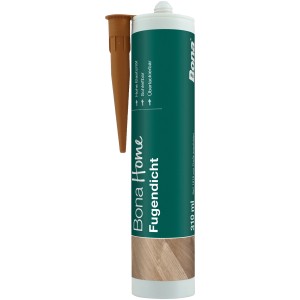 Sigillante per fughe Bona Home Noce, cartuccia da 310 ml per pavimenti in legno, colore noce.