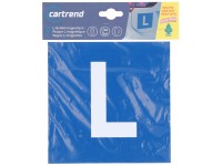 Cartrend L-Schild mit 2 Saugnäpfen magnetisch 16 x 16 cm Cartrend L-Schild mit 2 Saugnäpfen magnetisch 16 x 16 cm