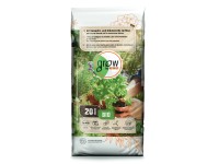 GROW by OBI Bio Anzucht- und Kräutererde Torffrei 20 l