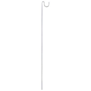 Verzinkter Grillspießhalter, 70 cm, für sicheren Halt von Grillgut am Lagerfeuer.