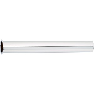 Tube plongeur chromé, Ø 32 mm, longueur 250 mm, pour rallonge de siphon.